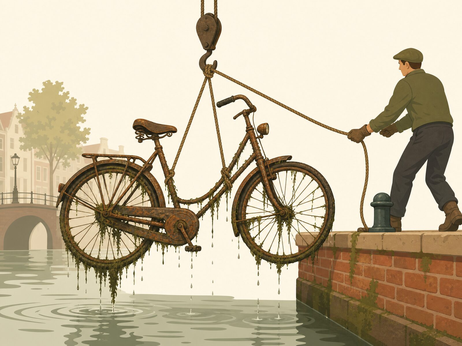 Oude fiets